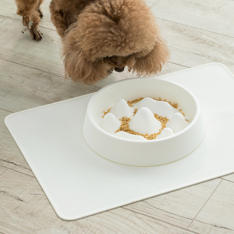 Healthy Slow Feeder Pet Bowl | Non-Skid Anti-Gulping Food Dish
