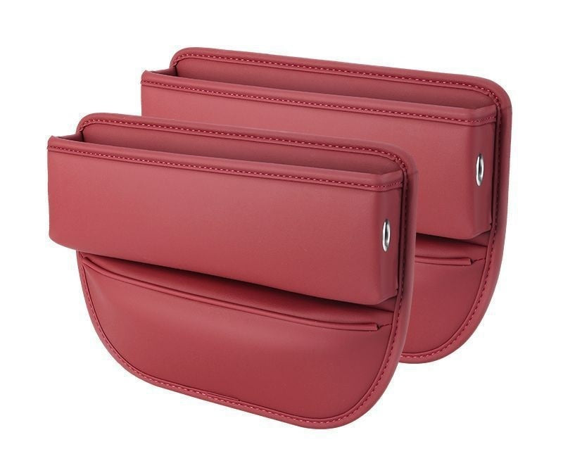 Car leather cup holder gap bag