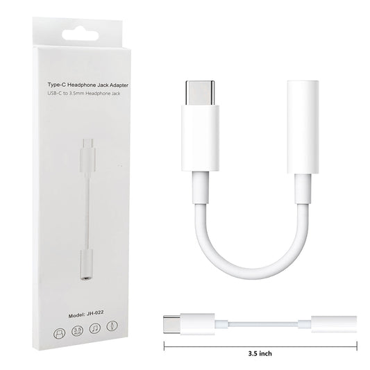 Type-c to 3.5mm Headphone Jack Adapter - Premium & Reliable