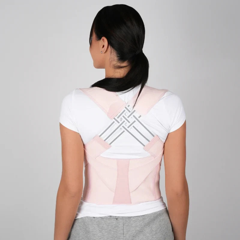 Adjustable Posture Corrector Brace for Daily Back Support - Women & Men