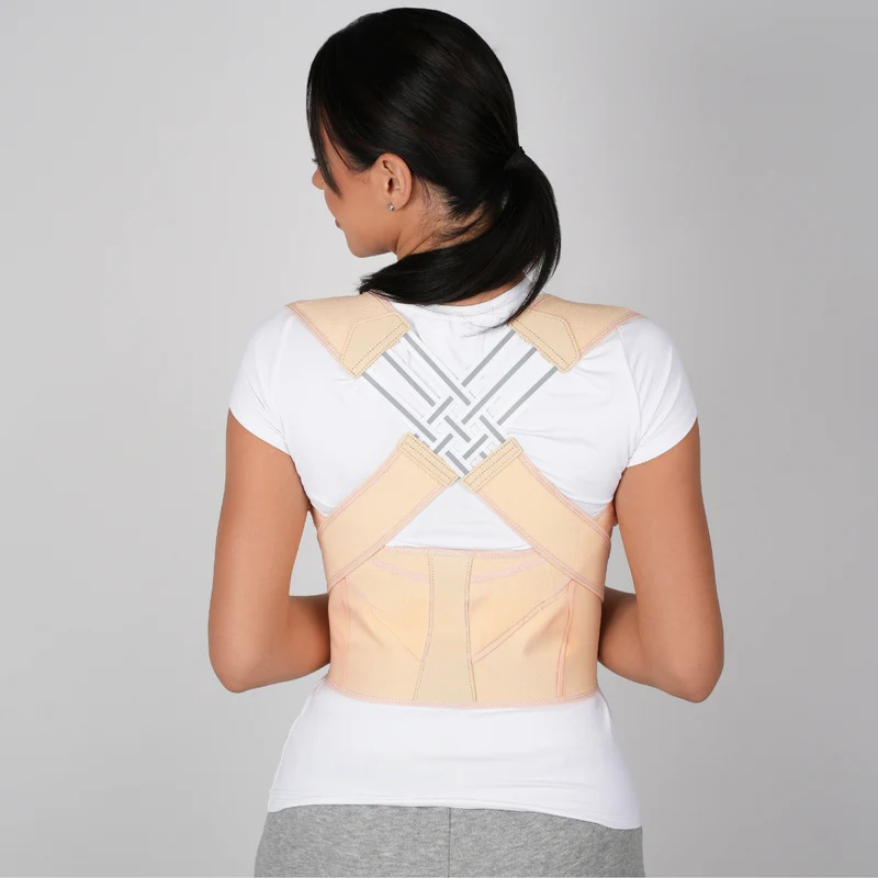 Adjustable Posture Corrector Brace for Daily Back Support - Women & Men