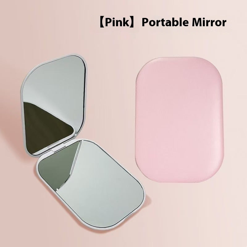 Portable HD Luminous Cosmetic Mirror | Ultra-Thin, Foldable, Tricolor LED Light